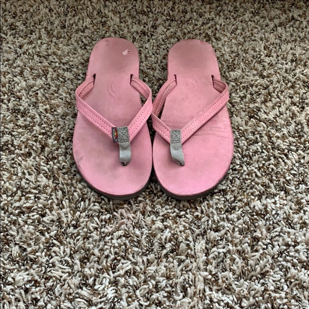 Pink sandals